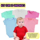 Pague 9 Leve 10 Bodys Manga Curta