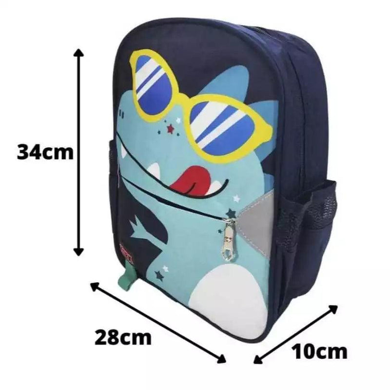 Kit Mochila com Material Escolar Infantil Completo