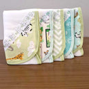 kit com 5 Fraldinhas De boca 100% Algodão Com Porta Chupeta