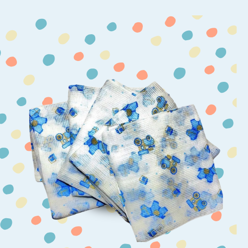 Fralda de Pano Kit com 5, 10, 15 Unidades