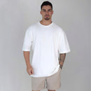 Camiseta Gola Alta 100% Algodão