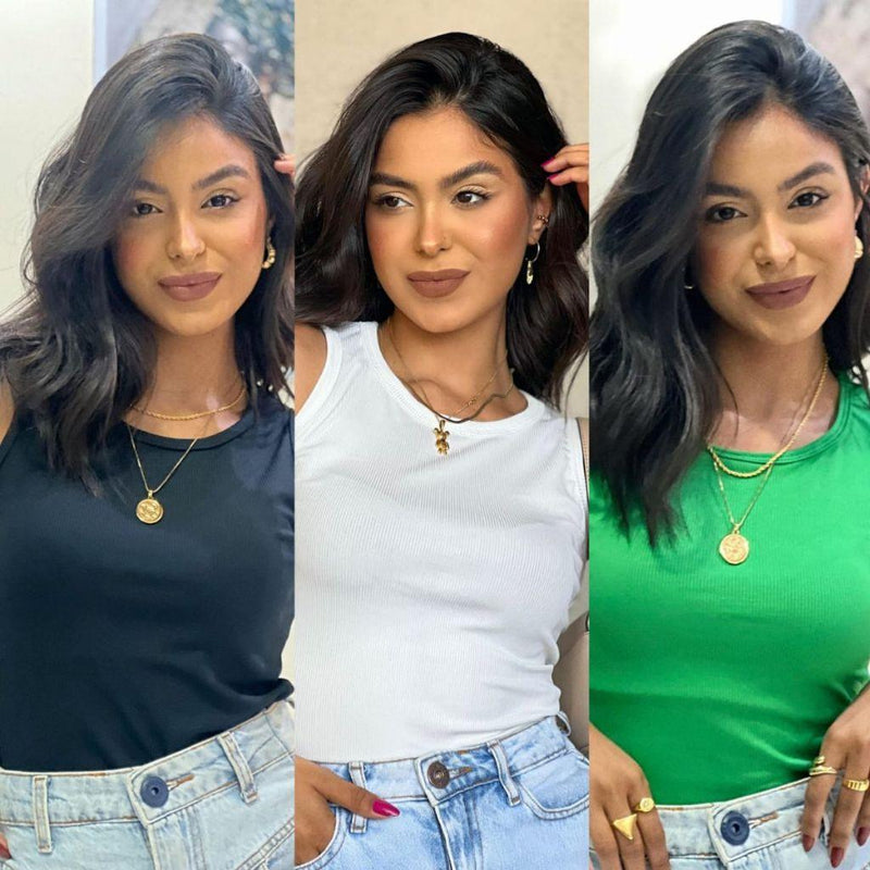 Body Feminino Regata