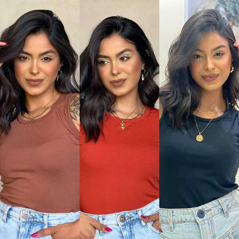 Body Feminino Regata