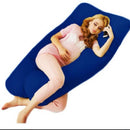 Almofada Travesseiro de Corpo Para Gestante Em Formato de U