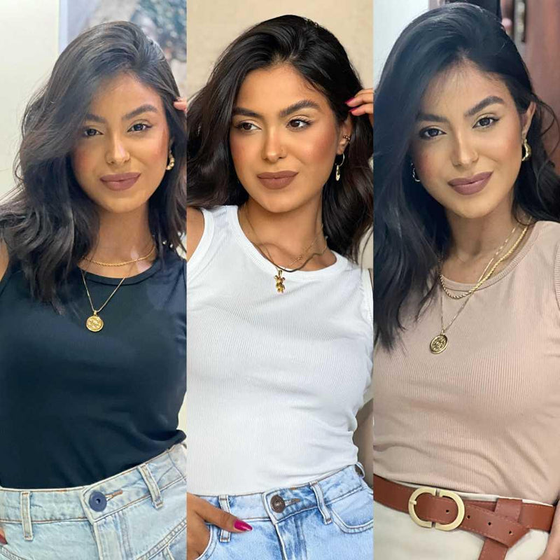 Body Feminino Regata