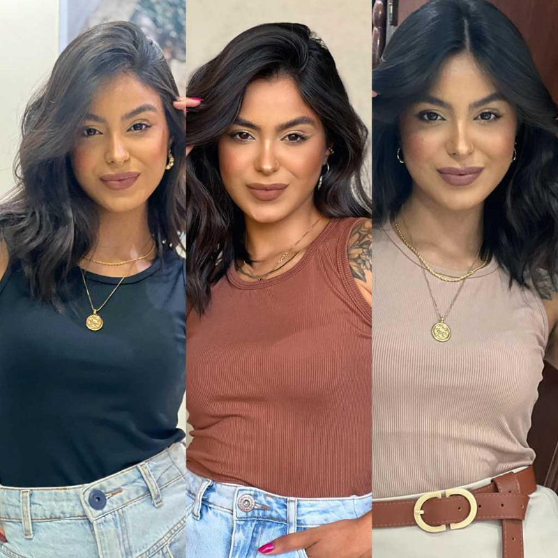 Body Feminino Regata