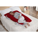 Almofada Travesseiro de Corpo Para Gestante Em Formato de U