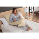 Almofada Travesseiro de Corpo Para Gestante Em Formato de U